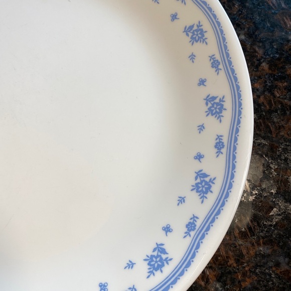 4 Corelle Morning Blue 10.25” Dinner Plates - Picture 6 of 9